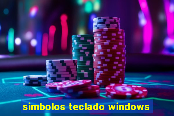 simbolos teclado windows